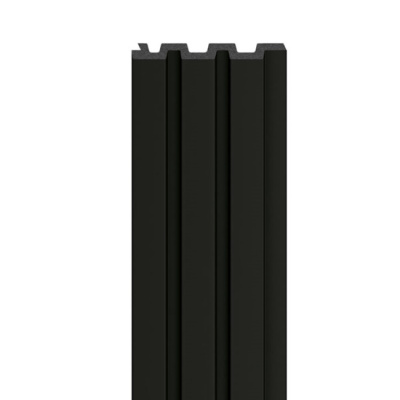 Стеновая панель реечная M-LINE Black (чёрный)